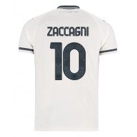 Stroje piłkarskie Lazio Mattia Zaccagni #10 Koszulka Wyjazdowej 2025-26 Krótki Rękaw
